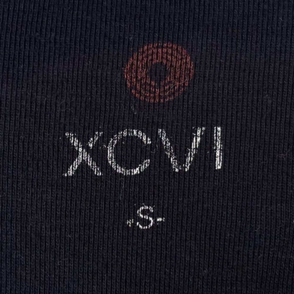 XCVI Black Embellished Scoop Neck 3/4 Sleeve Top, S - Picture 6 of 10